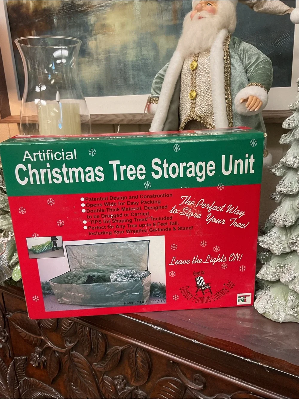 NIB Christmas Tree Storage Unit